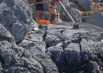 Topographical documentation of the location of the shipwreck. Modi Topographical documentation of the location of the shipwreck. Modi